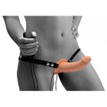 U-Strap Power Pegger Double Strap-On Vibrator (6.5x1.5inch)