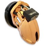 CB-6000S Chastity Cage GOLD (37mm) - Tight Fit Gold