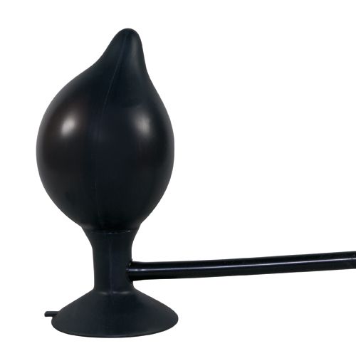 anal plug 4cm KINK - ANAL PLUG SIZE L 10 X 4 CM WITH SYNTHETIC TAIL 40 CM GREY AND WHITE  - El Trebol Rojo - Sex Shop Online - Tienda Erótica main image 0