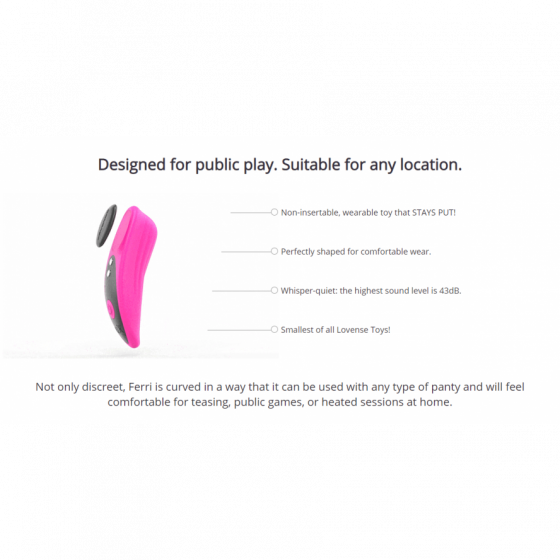 Lovense Ferri Remote-Controlled Panty Vibrator