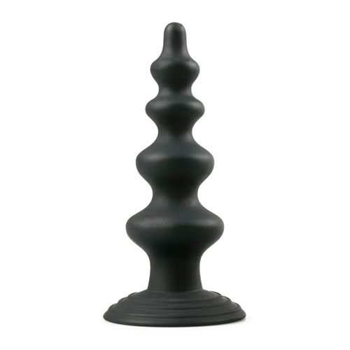 EasyToys Silicone Beaded Cone Anal Plug