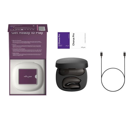We-Vibe Chorus Pro App Controlled Couples Vibrator (Black)